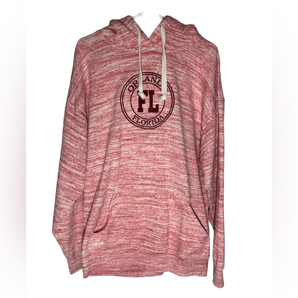 Red and White Orlando‎ Florida Hoodie
